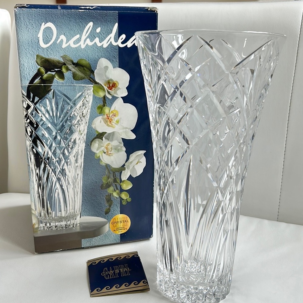 ORCHIDEA CAPRI CRYSTAL Vase